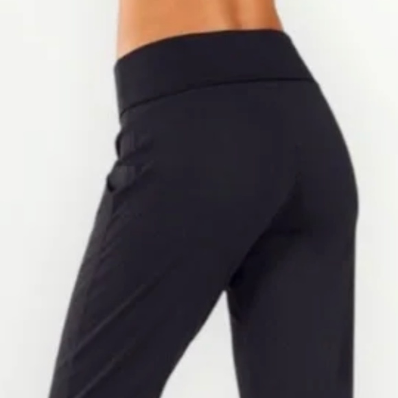 NWT 69.95 FABLETICS WOMENS MAJ TRICOT BLACK PANT XL - Picture 3 of 7
